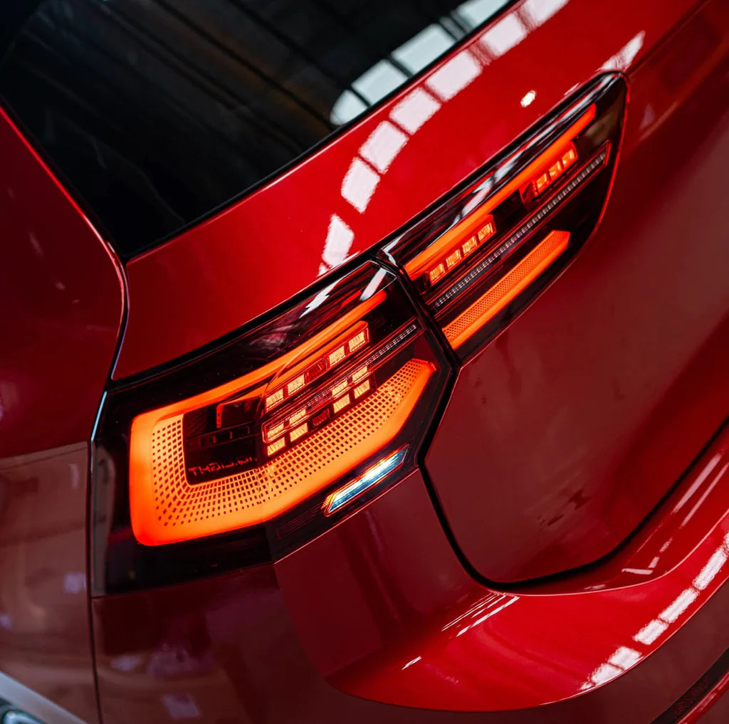 MK8R Style Sequential LED Red Lens Tail Lights for 2021-2024 Volkswagen Golf MK8 | Autoglo Australia