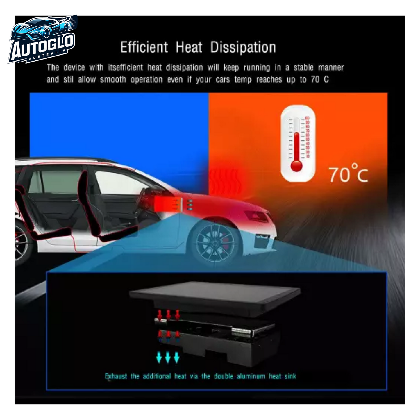 Autoglo Australia 9" CarPlay Android GPS BT WiFi Stereo For VOLVO XC90 (2004-13) 2+32GB