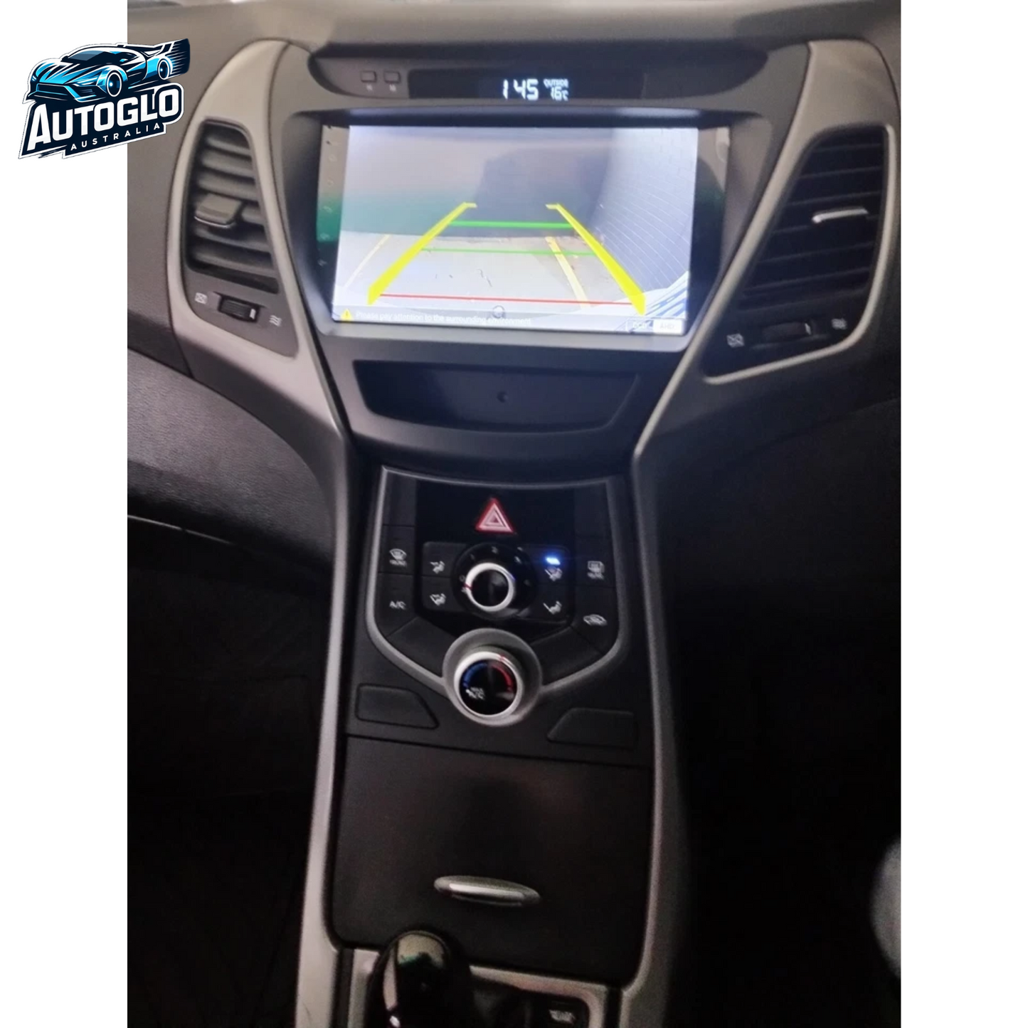 Autoglo Australia 9" CarPlay Android For HYUNDAI ELANTRA (2014-16) GPS BT WiFi 2GB+32GB