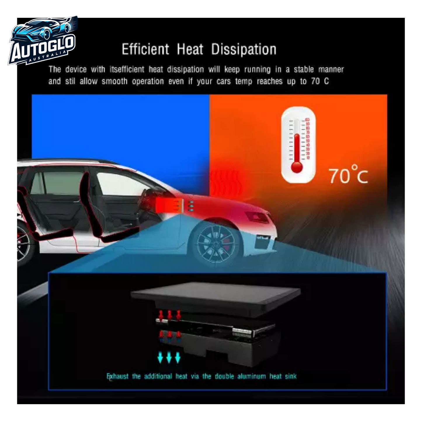 Autoglo Australia 9" CarPlay Android GPS BT WiFi Stereo For MAZDA CX5 (2017+ Models) 2GB+32GB