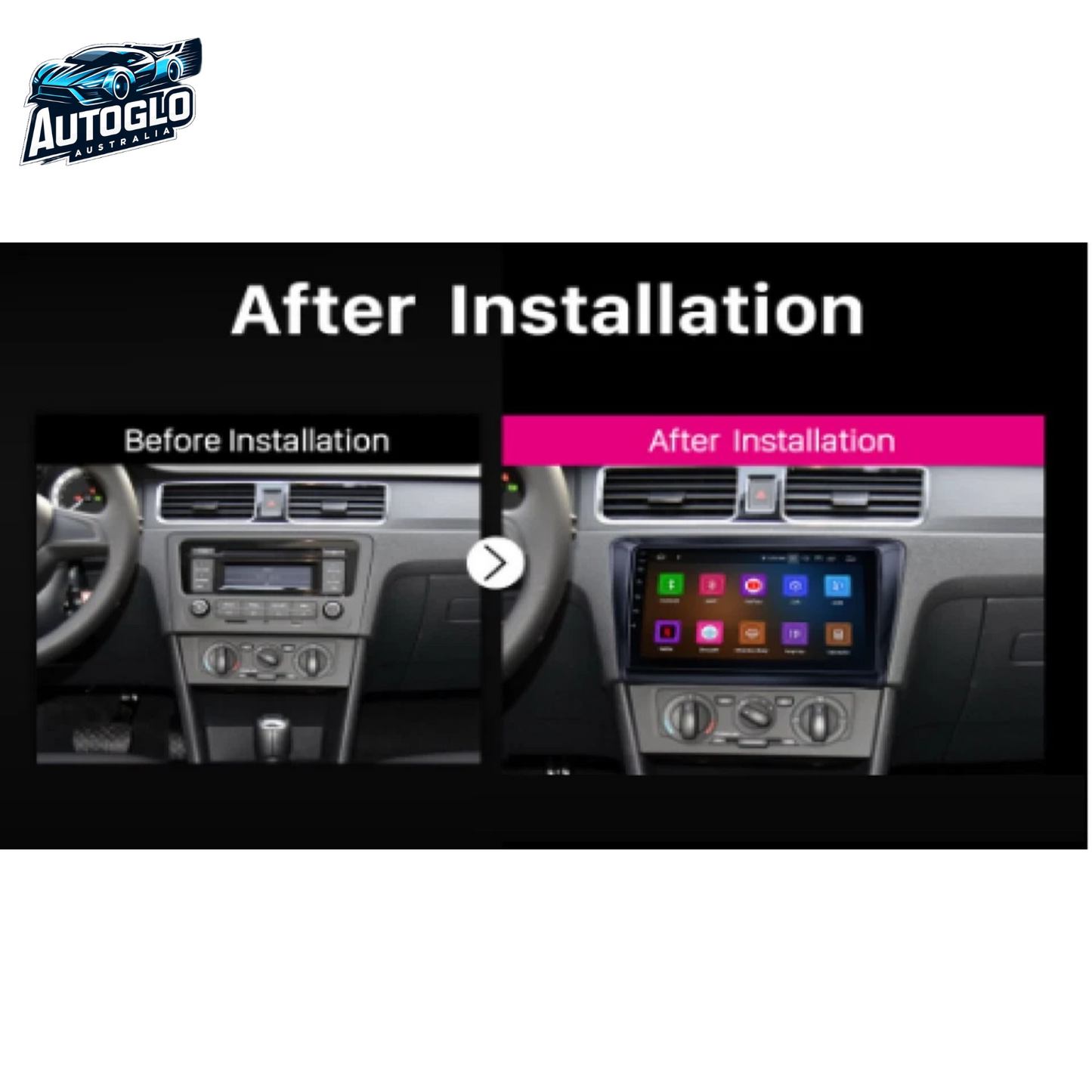 Autoglo Australia 9" Android Carplay BT GPS Stereo for Skoda Octavia 3 A7 (2GB+32G) 2013-18