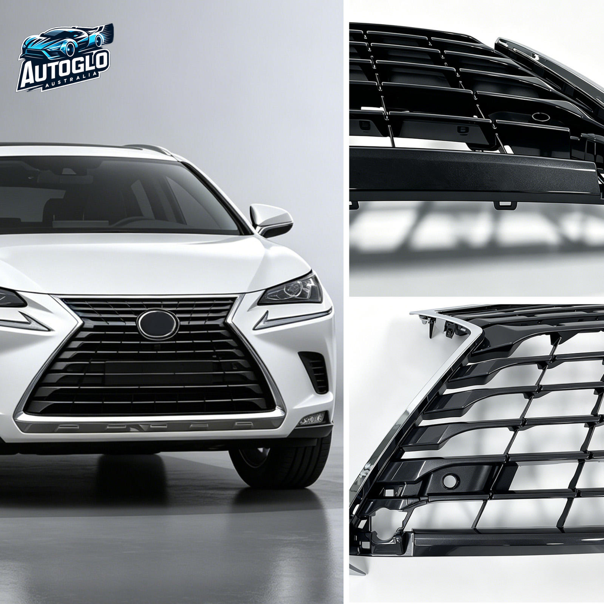 Autoglo Australia Lexus NX 2018–2019 American Style Chrome Front Grille