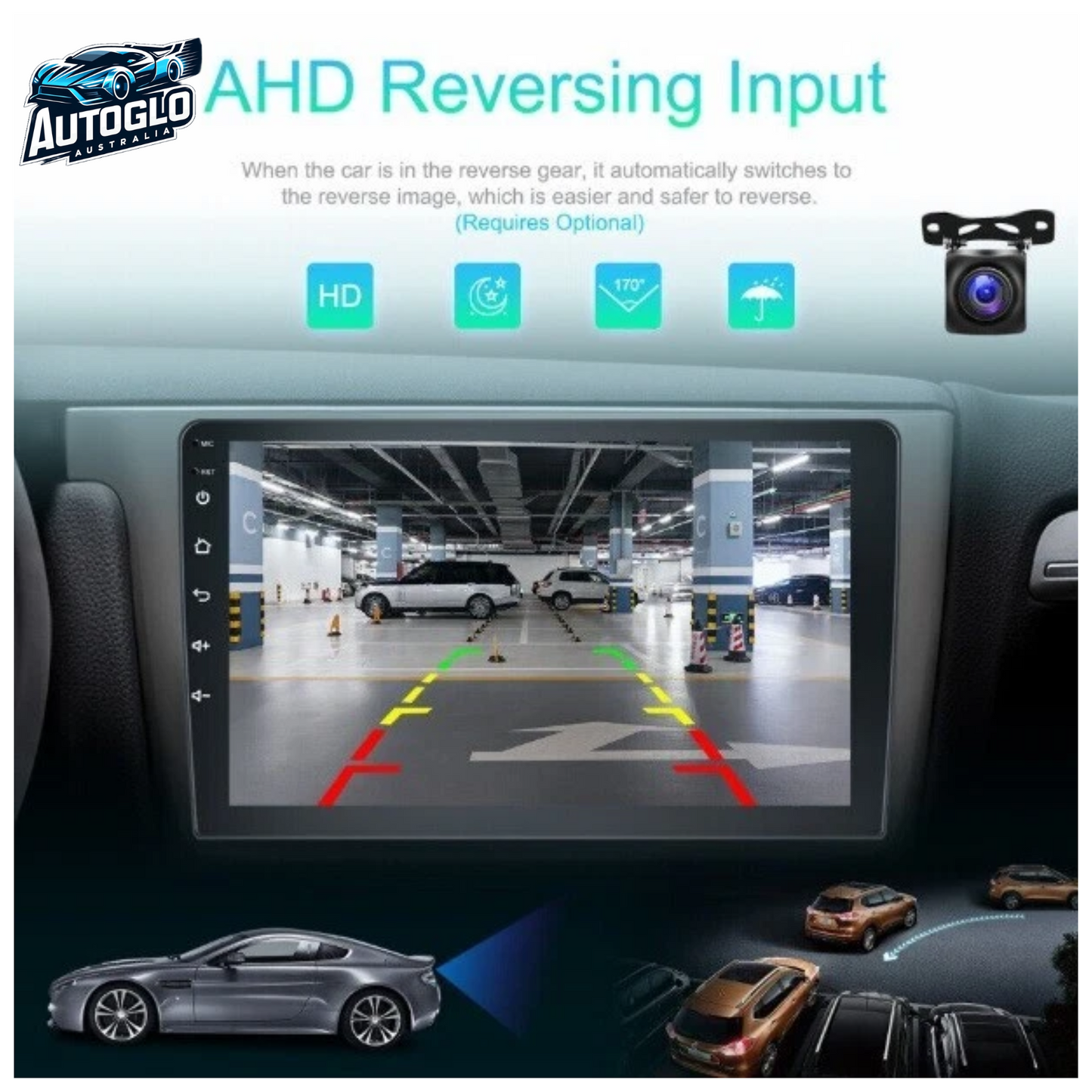 Autoglo Australia 10" Android Carplay Stereo BT GPS for NISSAN PULSAR B17 2GB+32G (2012-17)