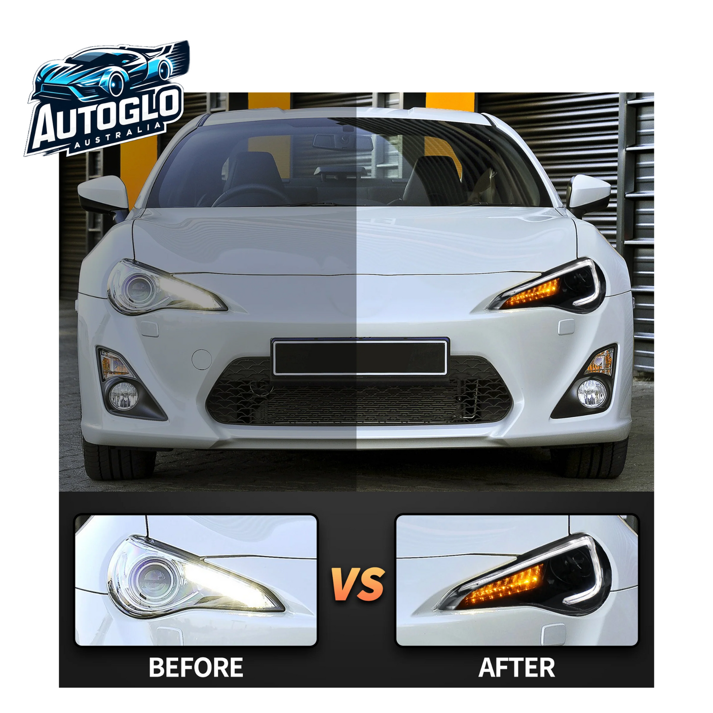 VLAND 1 Pair Headlights And Tail Lights For 2013-2021 Toyota 86 and Subaru BRZ