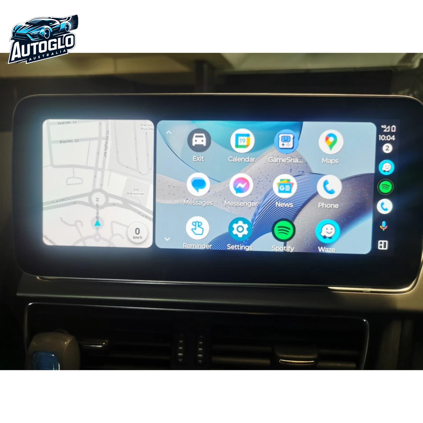 Autoglo Australia 10.25" Android Carplay Stereo BT GPS For Audi A4 B8 A5 (2009-16 High)- 8G+64G