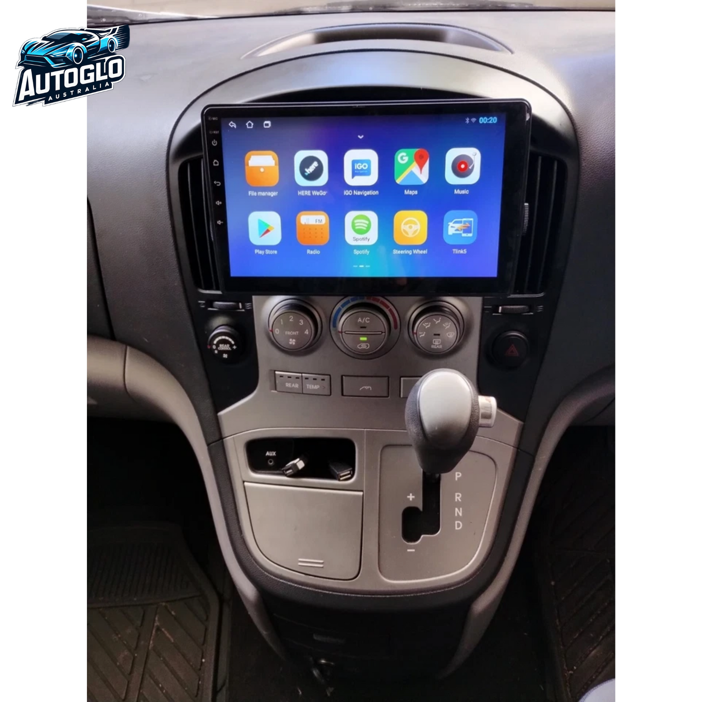 Autoglo Australia 9" (2G+32G) GPS BT WiFi CARPLAY ANDROID Stereo For HYUNDAI iMAX iLoad (2007-15)