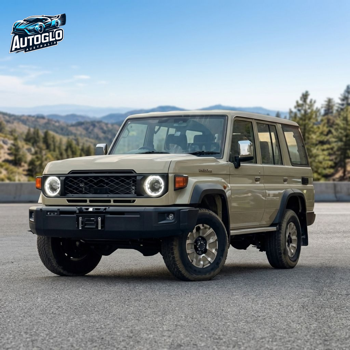 Autoglo Australia Toyota Land Cruiser LC76/LC79 2024–2027 GT LED Grille