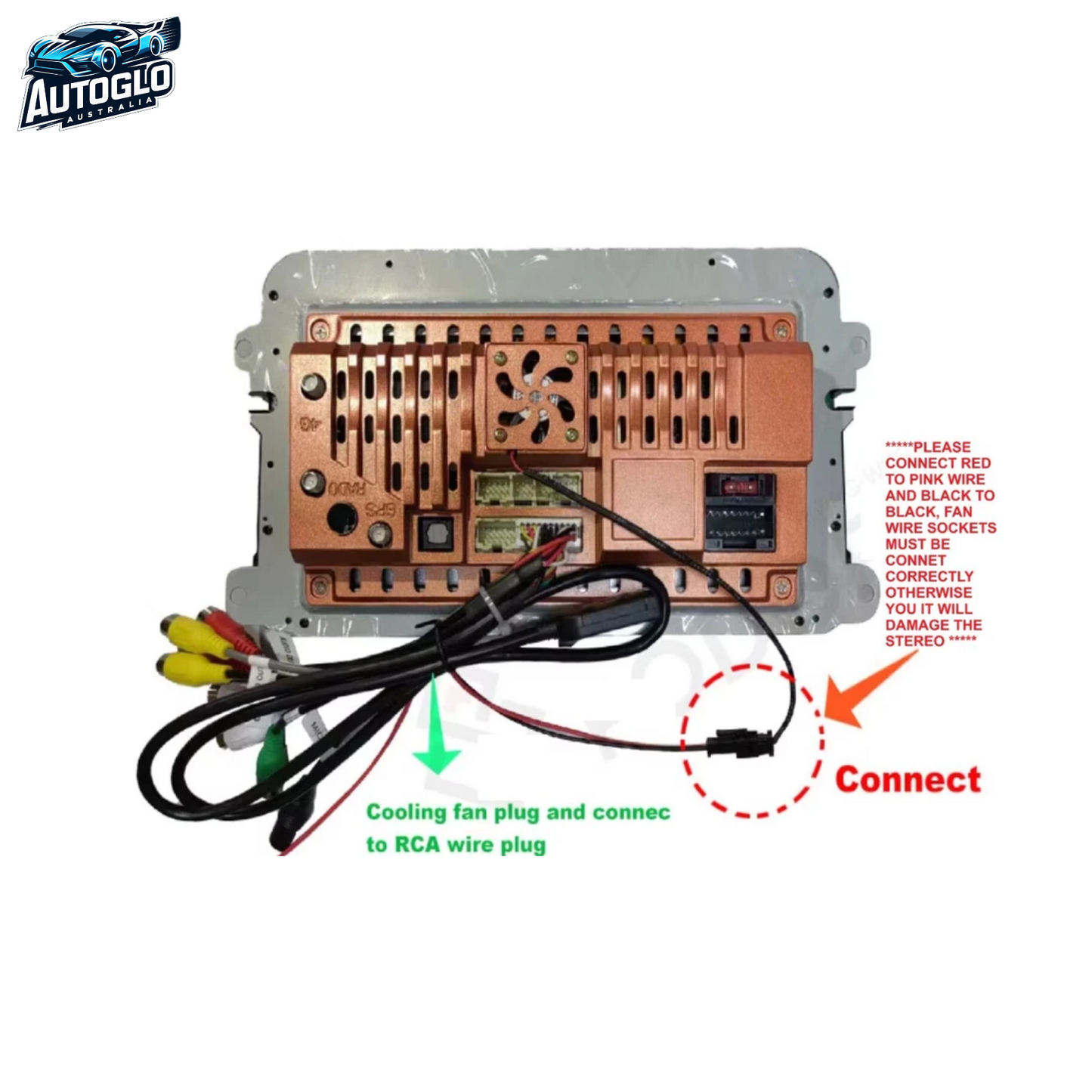 Autoglo Australia 9" (2G+32G) CARPLAY ANDROID GPS BT WiFi Stereo For TOYOTA YARIS (2005-12)