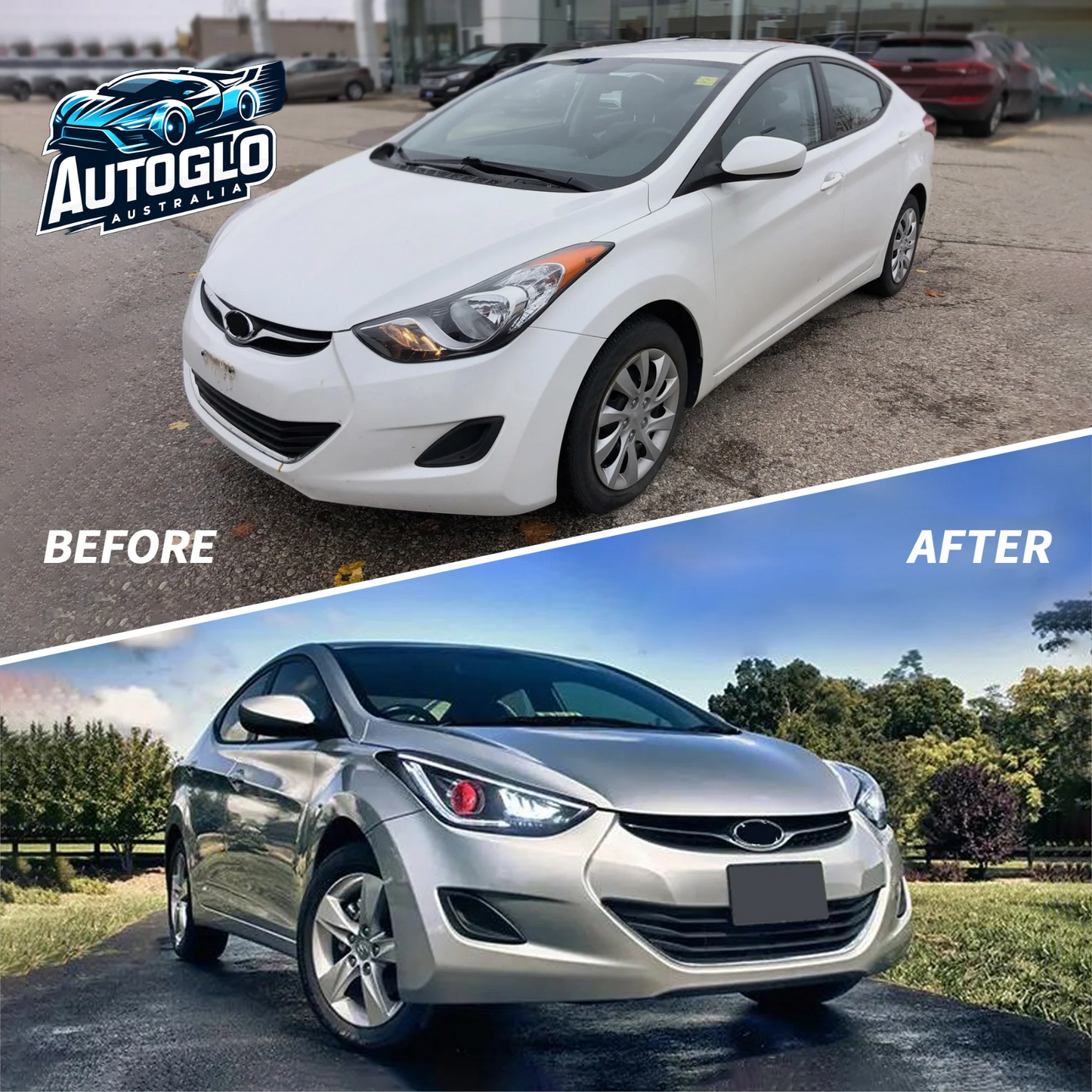 VLAND Projector Headlights For Hyundai Elantra (Avante MD) 2011-2015