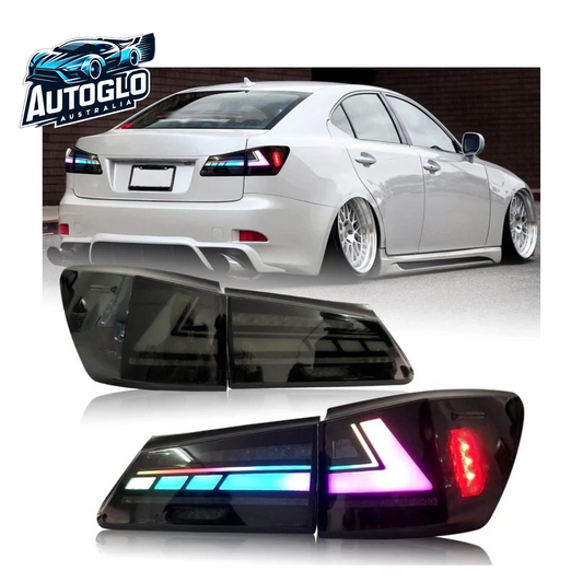Autoglo Australia RGB LED Tail Lights for Lexus IS250 IS350 ISF 2006–2013