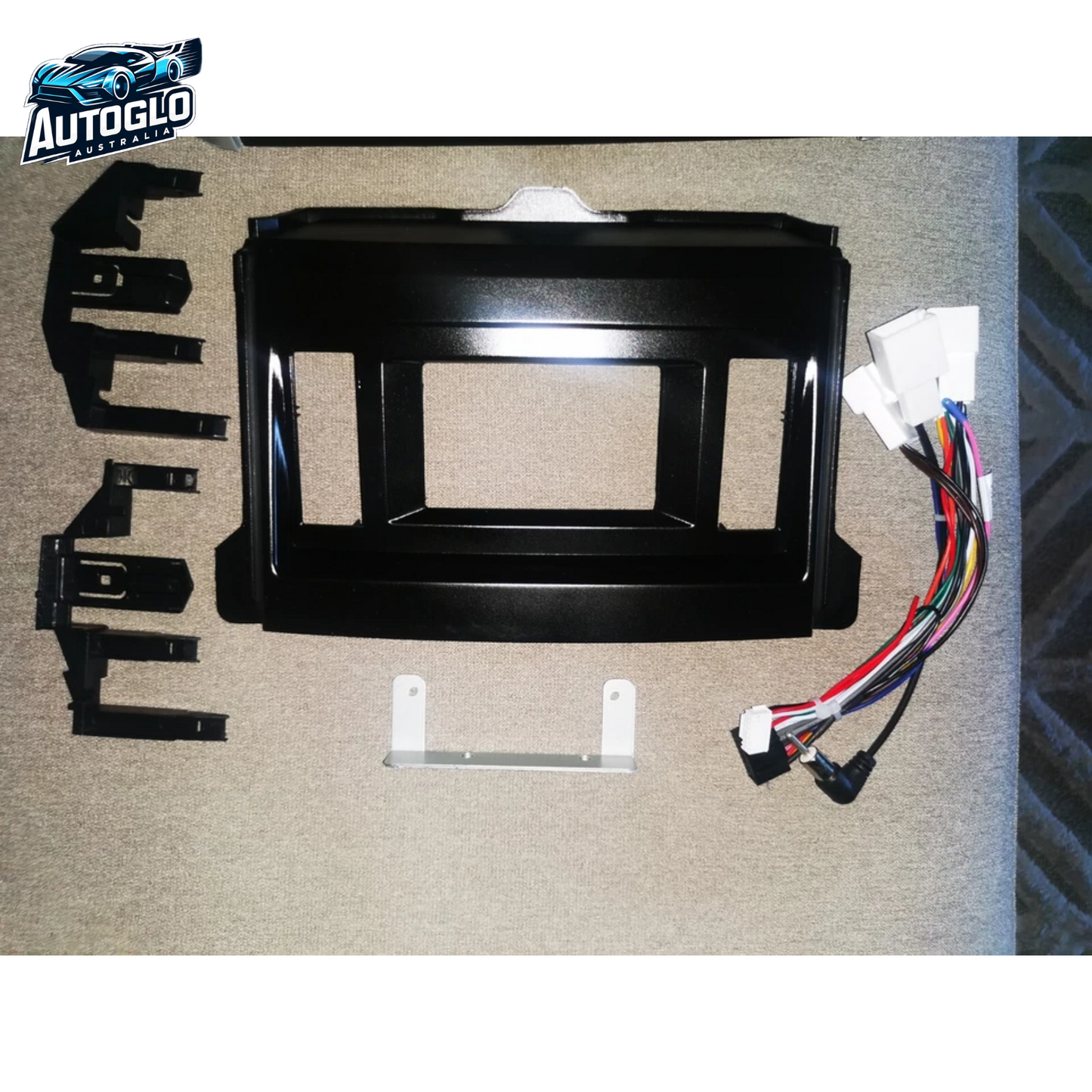 Autoglo Australia 7' Carplay Android GPS BT Stereo For Toyota Prado 150 (2+32G) Dual Frames