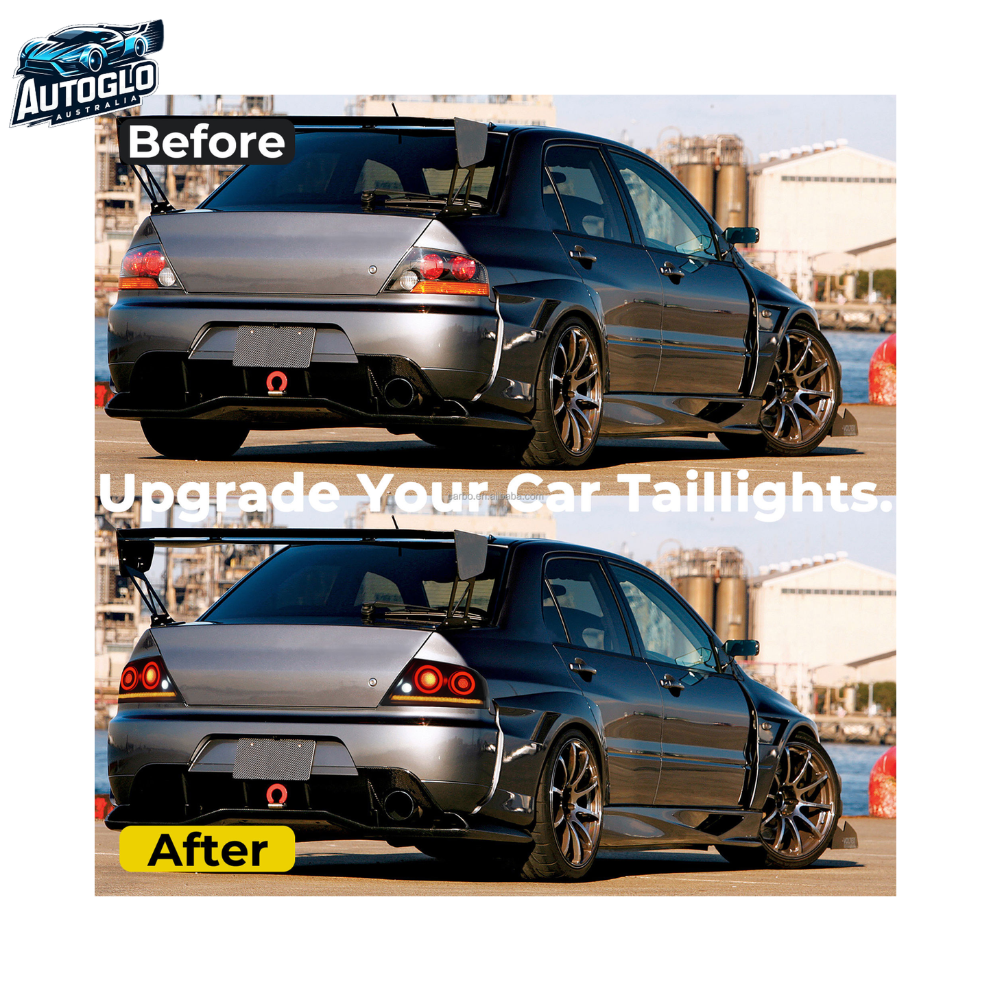 Autoglo Australia Mitsubishi Lancer Evo 2001–2007 RGB Taillights