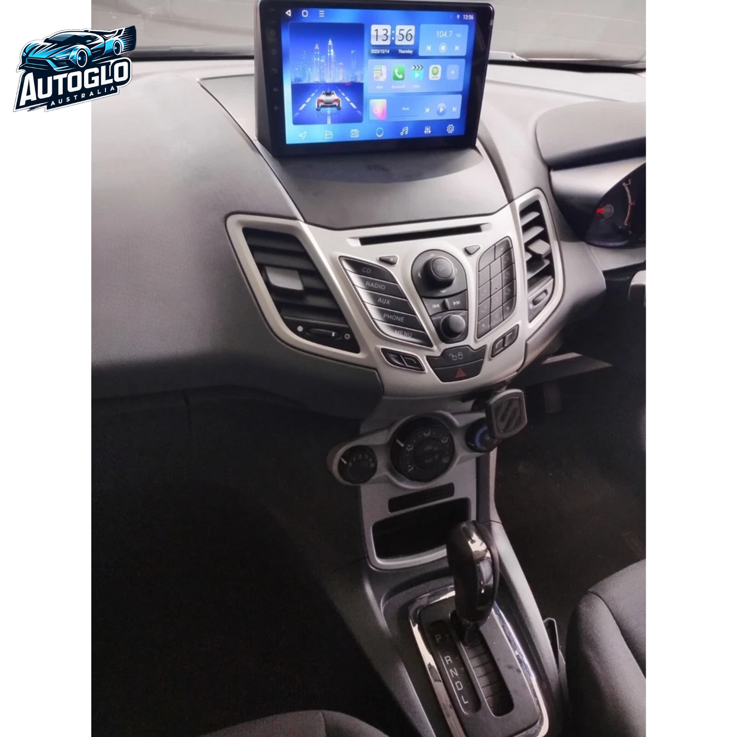 Autoglo Australia 9" Android Carplay Stereo BT GPS for FORD FIESTA 2GB+32G (2009-16)