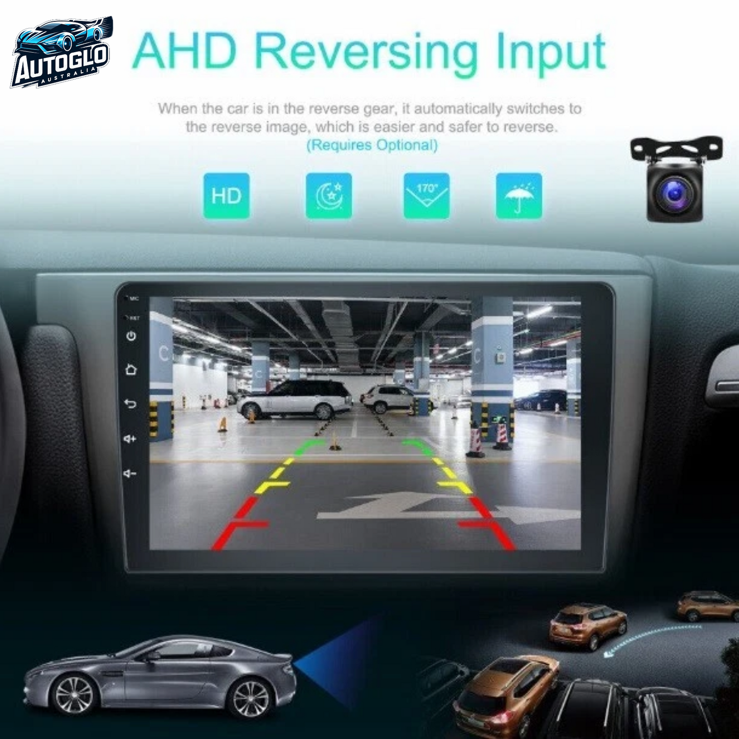 Autoglo Australia 9" Android Carplay Stereo for HOLDEN CAPTIVA 2006-15 (2GB+32G)