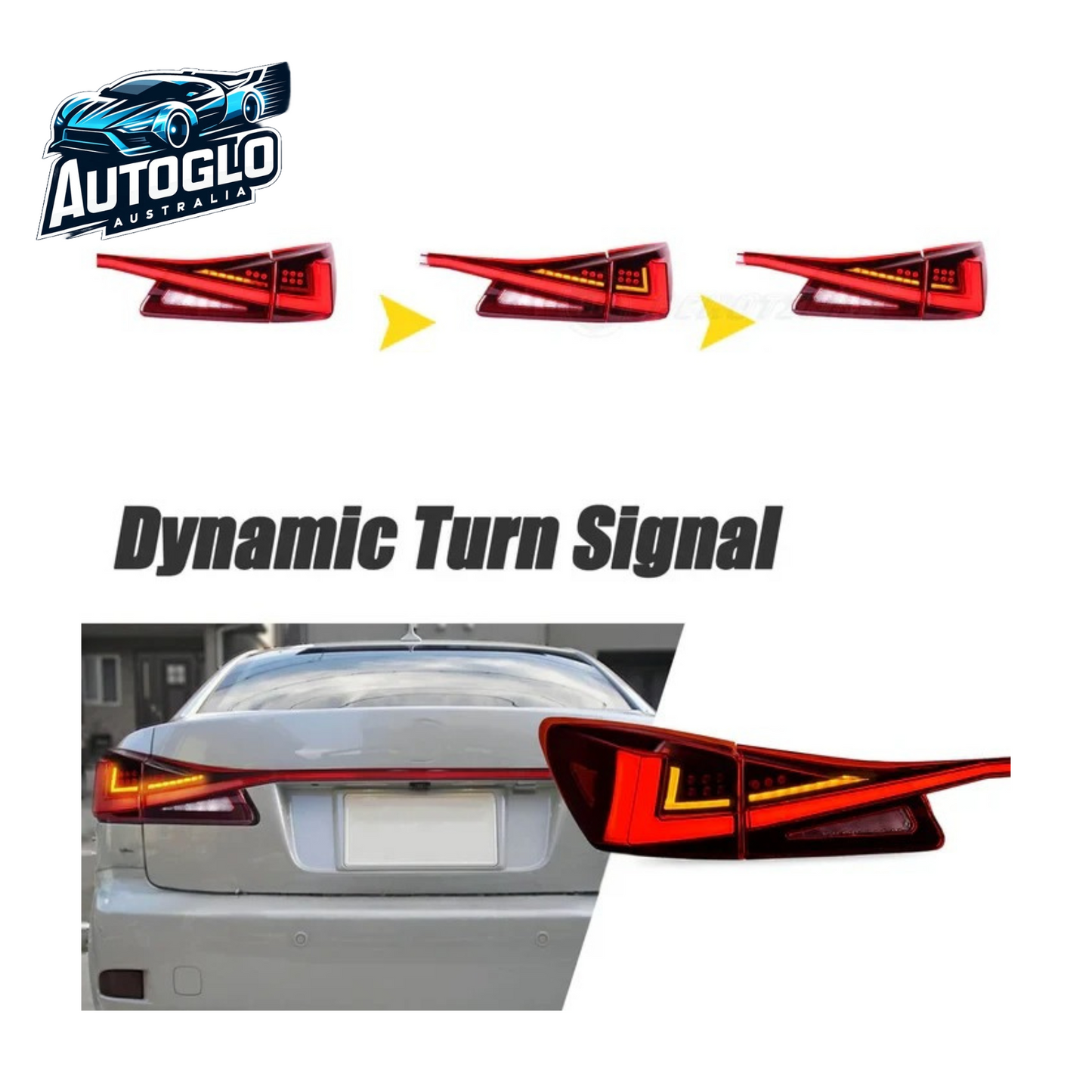 Autoglo Australia Tail Light For Lexus IS250 IS350 ISF 2006-2013