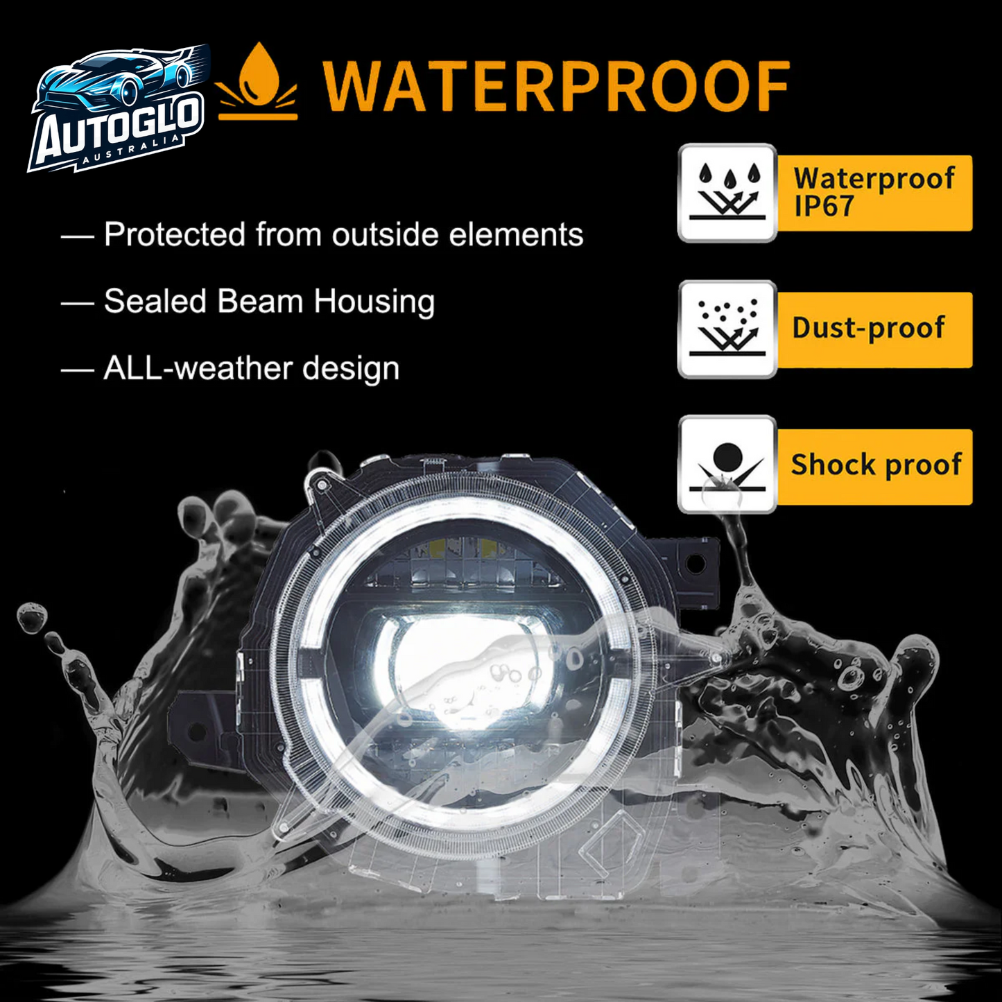 VLAND FULL LED Headlights For Suzuki Jimny 2018-UP 4th Gen