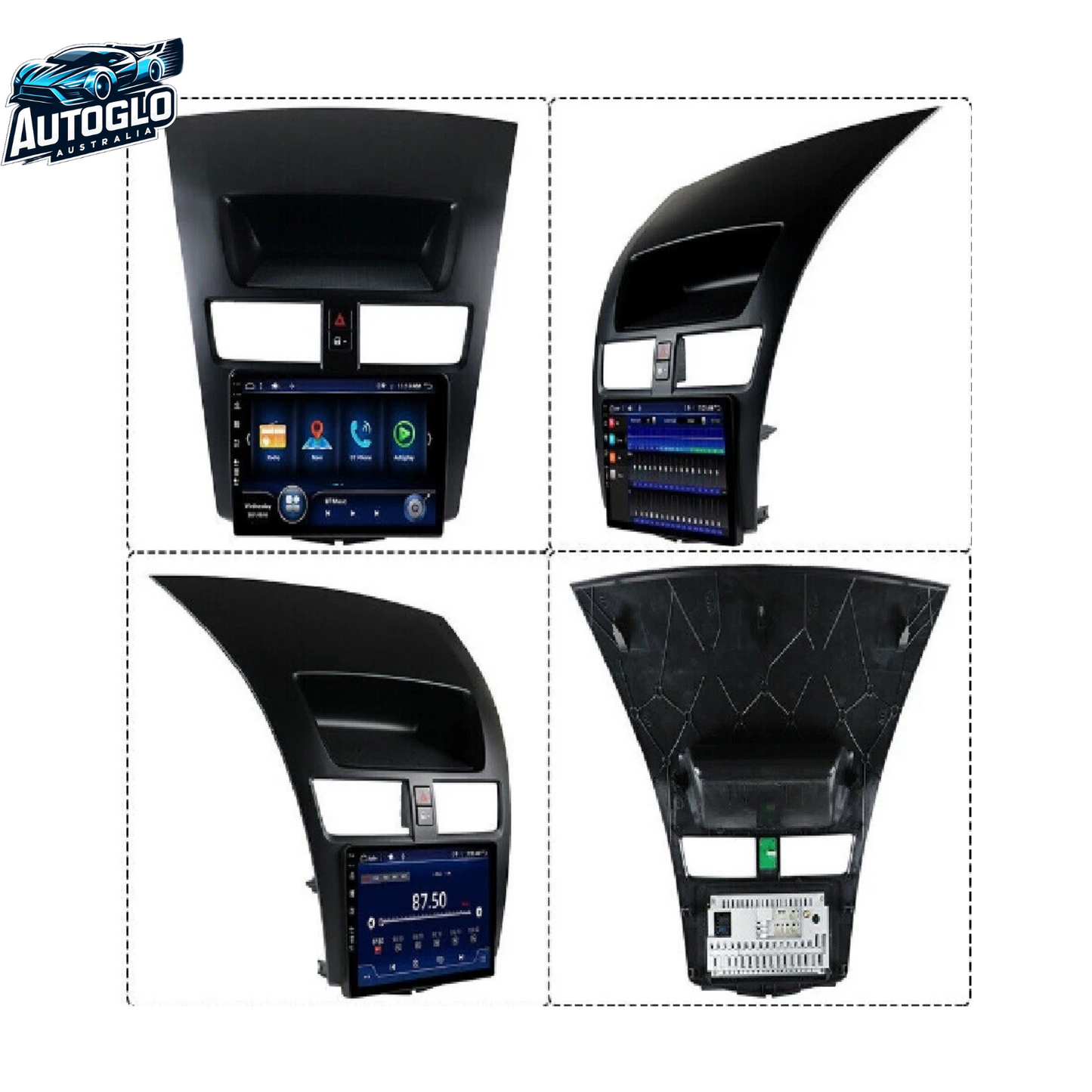 Autoglo Australia 9" CarPlay Android 13 GPS BT WiFi Stereo For MAZDA BT-50 (2012 -18) 2GB+32GB