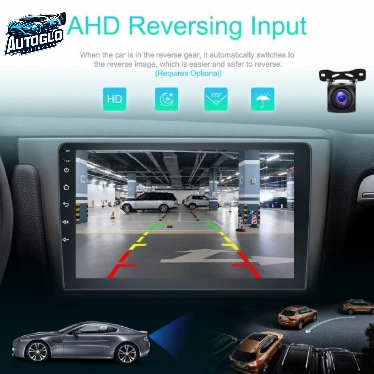 Autoglo Australia 9" Android Carplay BT GPS Stereo for SUZUKI ALTO 2GB+32G (2009-14)