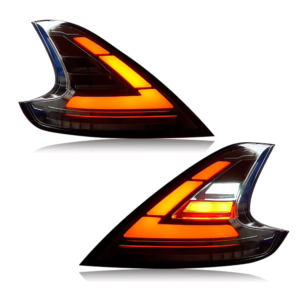 Smoked LED Tail Lights for Nissan 370Z (2008-Present) | Autoglo Australia