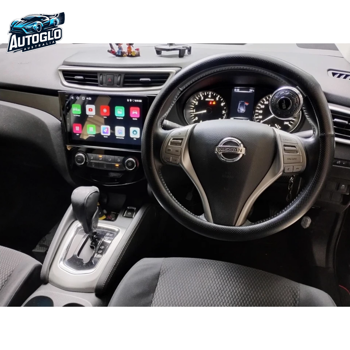 Autoglo Australia 10.1" Android Carplay Stereo for Nissan Qashqai X-Trail T32 - 2012-22 (2GB+32G)