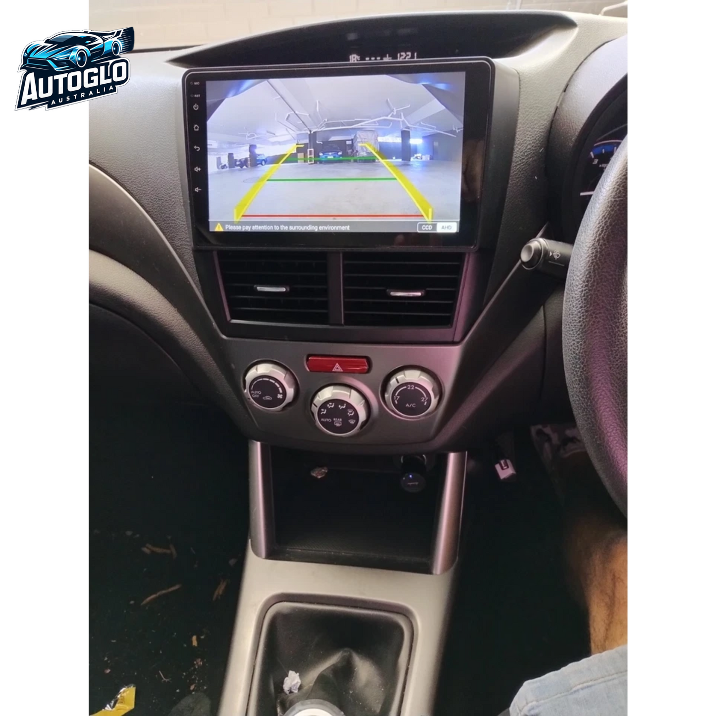 Autoglo Australia 9" (2G+32G) CARPLAY ANDROID GPS BT WiFi Stereo For SUBARU FORESTER (2007-12)