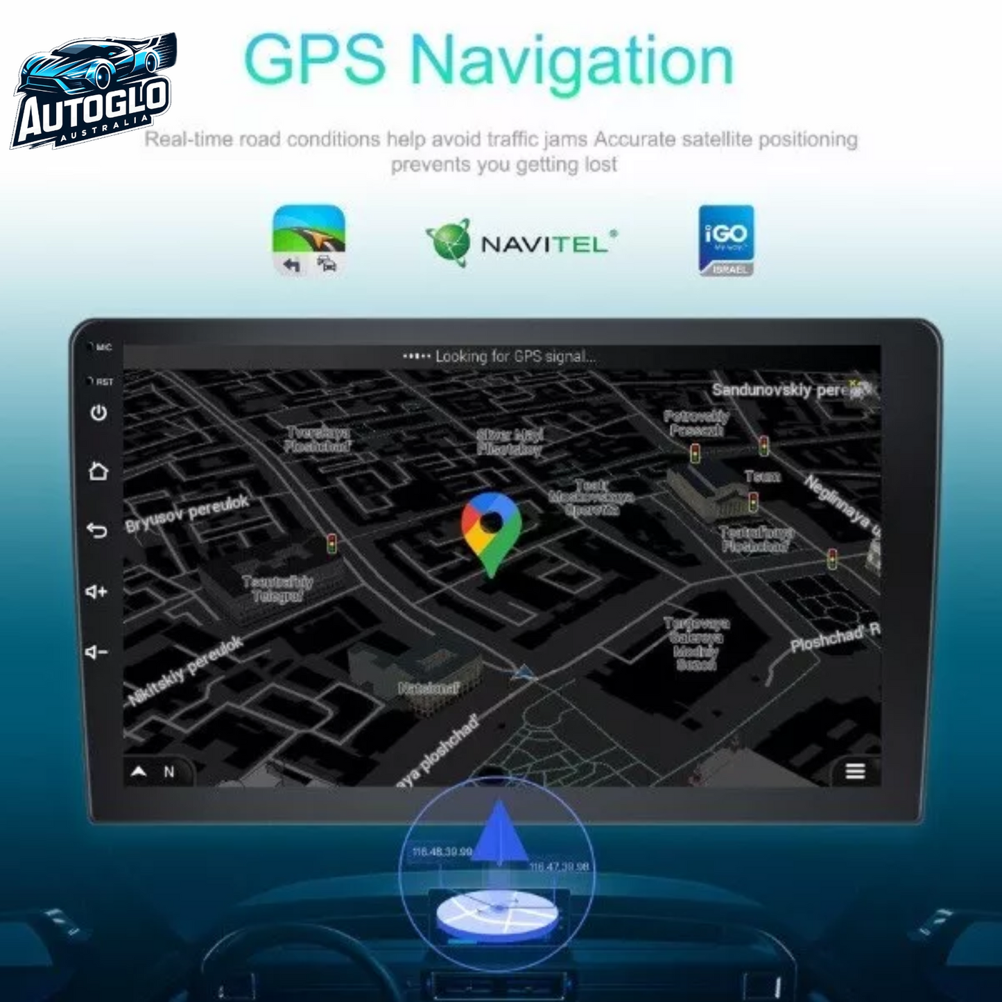 Autoglo Australia 9" Android Carplay BT GPS Stereo for SUZUKI ALTO 2GB+32G (2009-14)