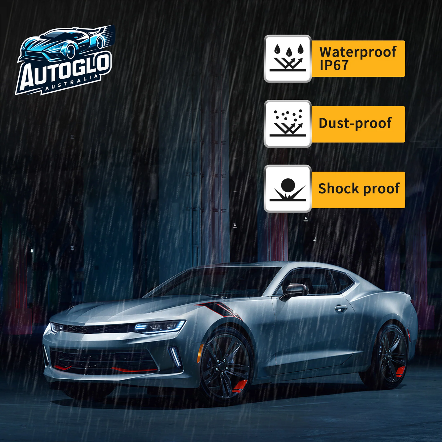 VLAND Projector Headlights For Chevrolet / Chevy Camaro LT SS RS ZL LS 2016-2018