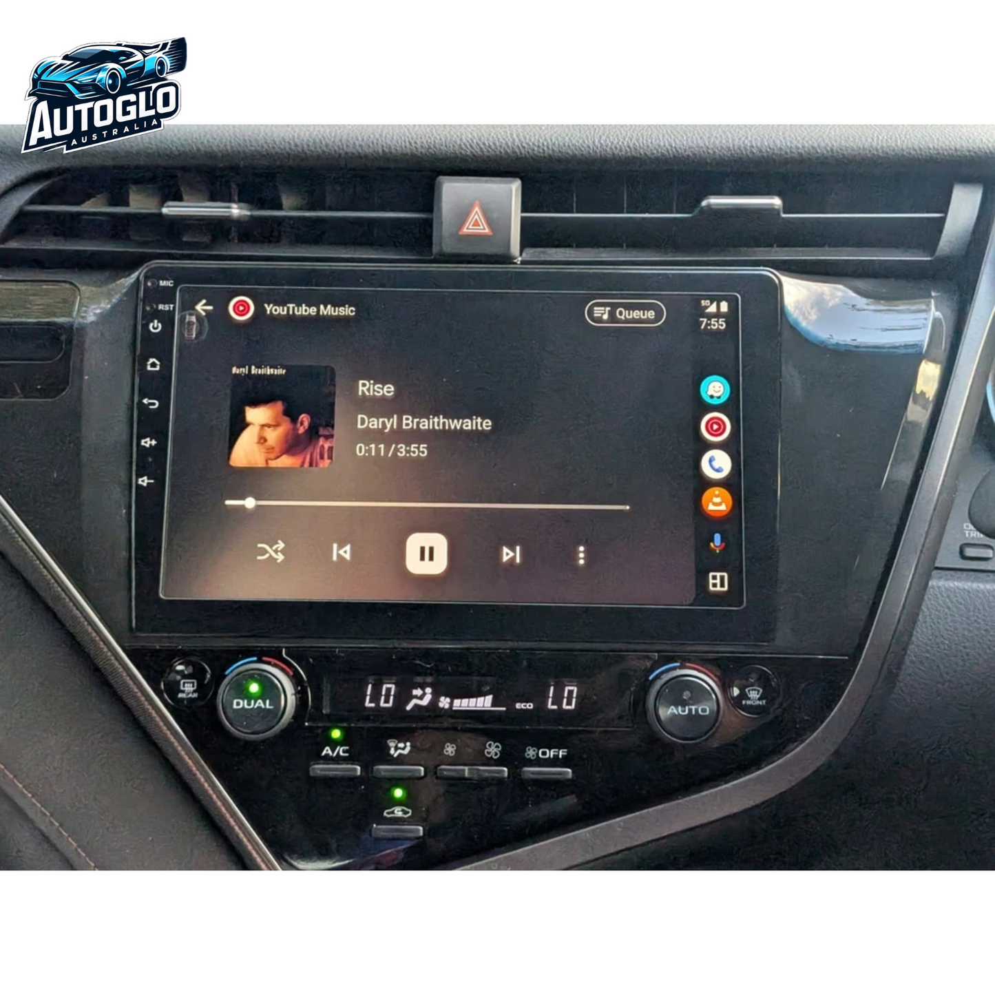Autoglo Australia 10.1" Carplay Android 2GB+32GB BT GPS NAVI Stereo for TOYOTA CAMRY (2017-20)