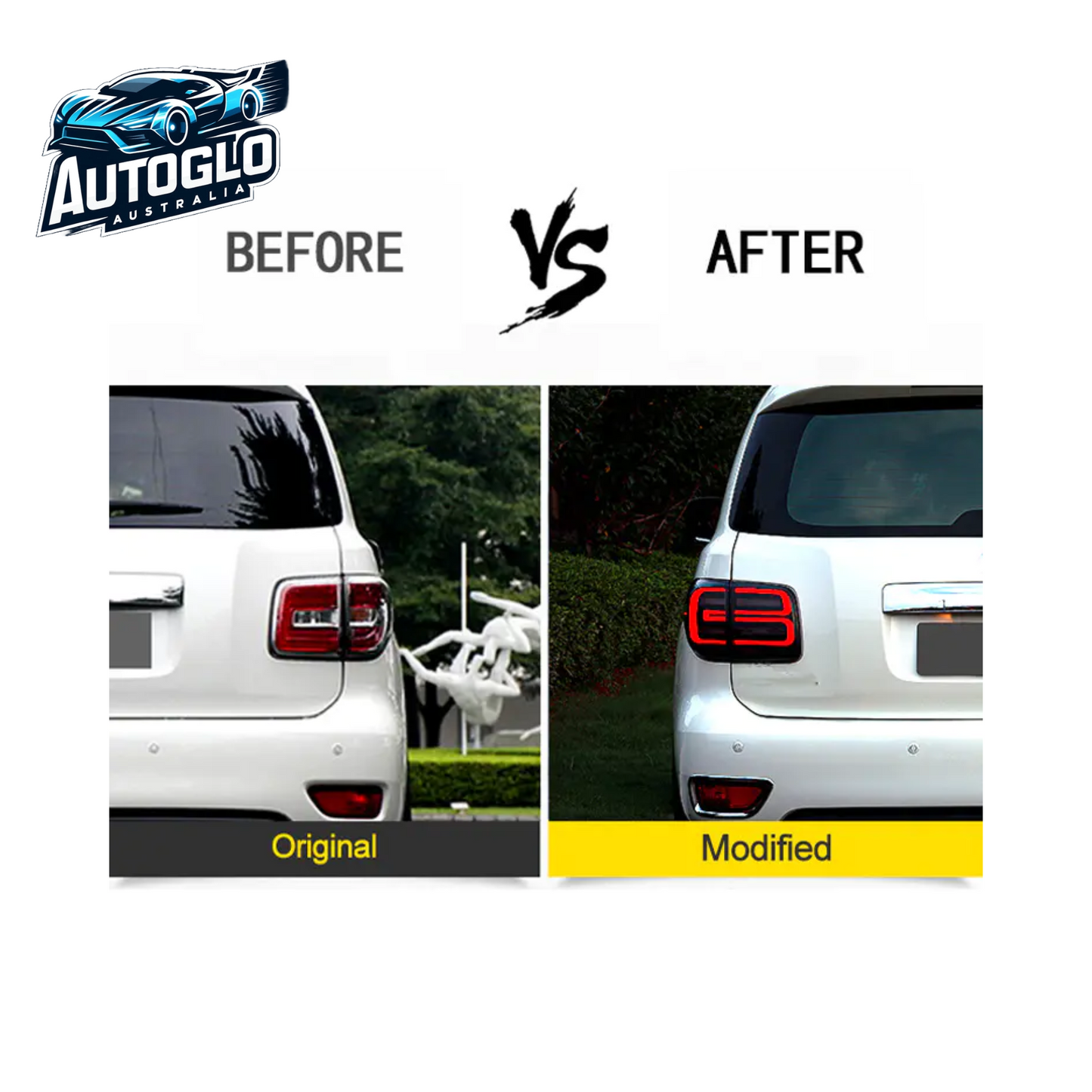 Autoglo Australia For Nissan Patrol Tail Light 2012-2019