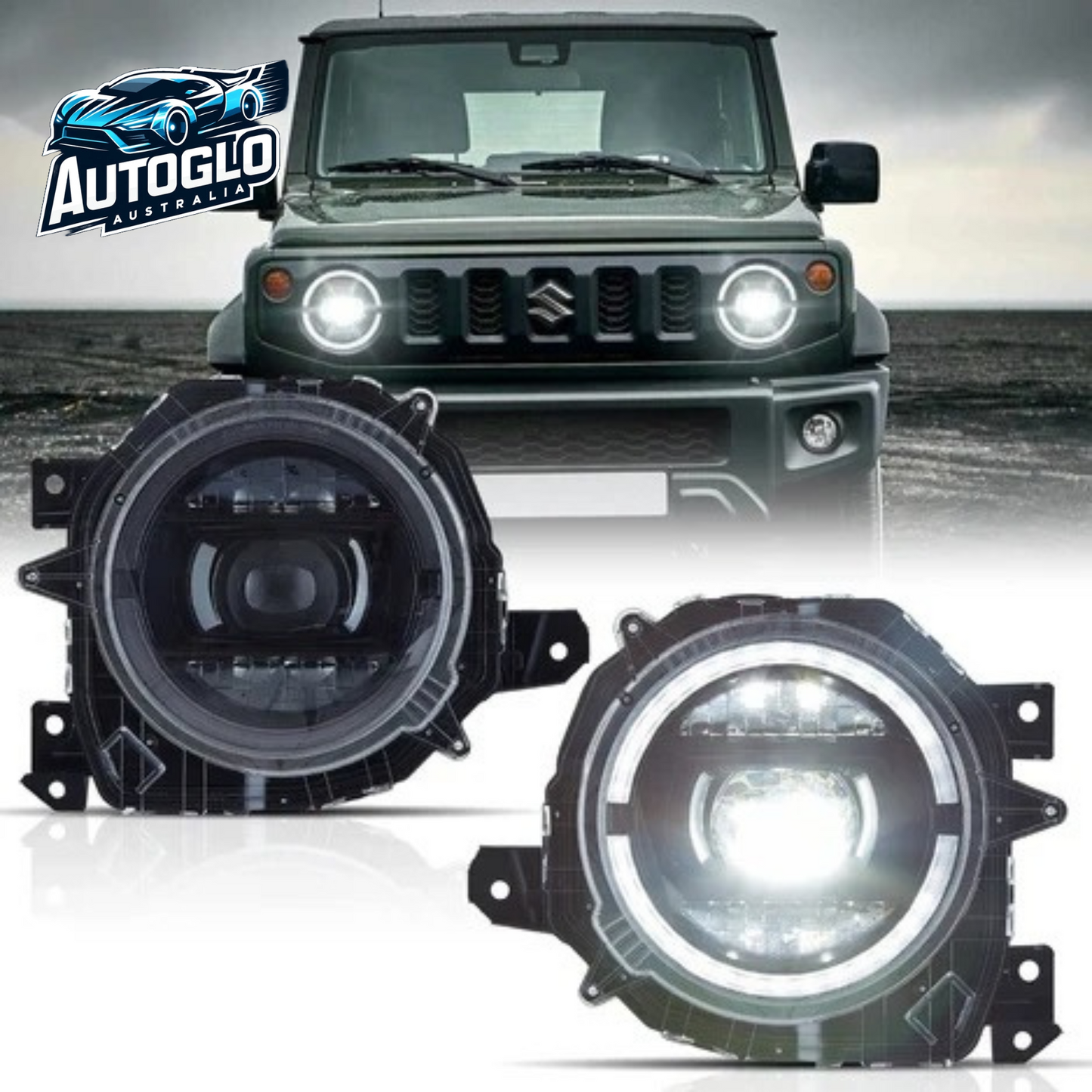 VLAND FULL LED Headlights For Suzuki Jimny 2018-UP 4th Gen