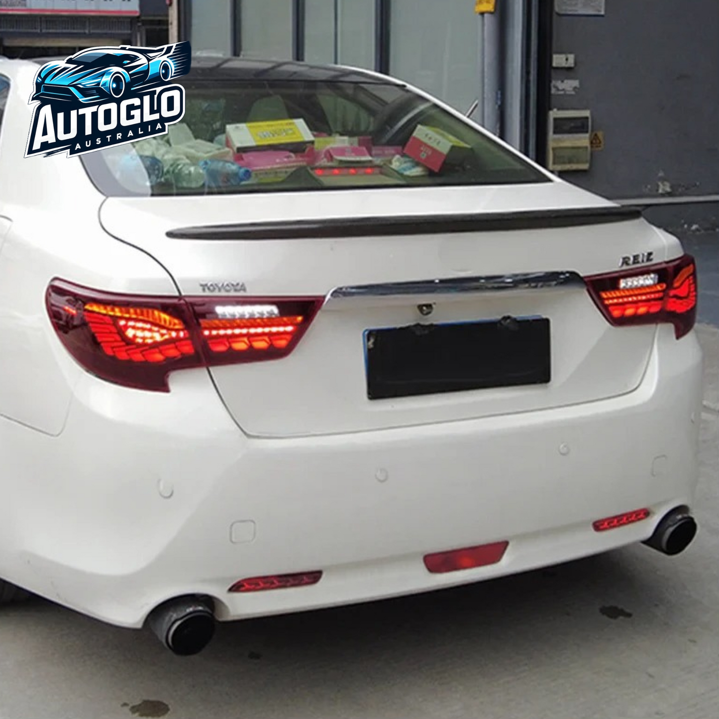 Autoglo Australia LED Taillights 13-19 For Toyota Mark X /Reiz