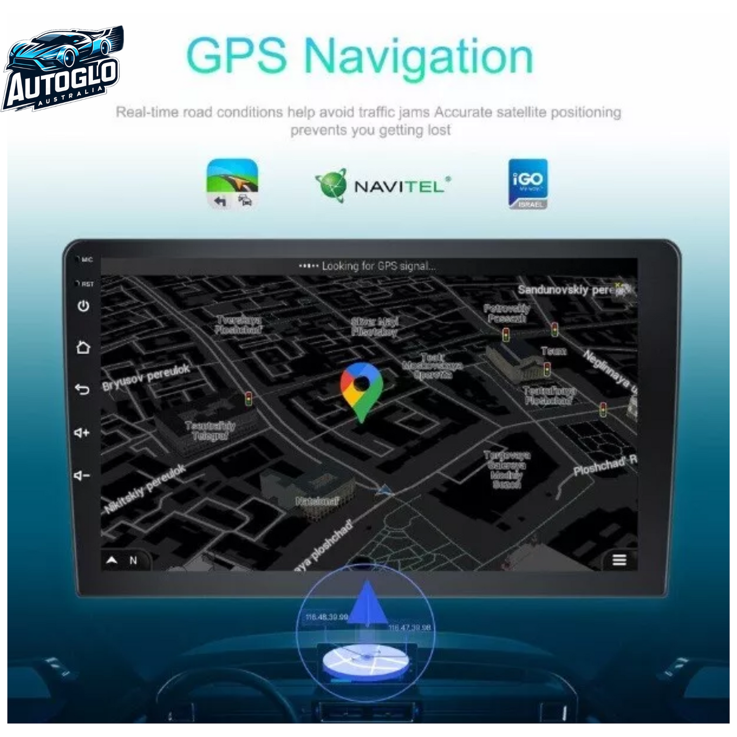 Autoglo Australia 10" Android Carplay Stereo BT GPS for NISSAN PULSAR B17 2GB+32G (2012-17)