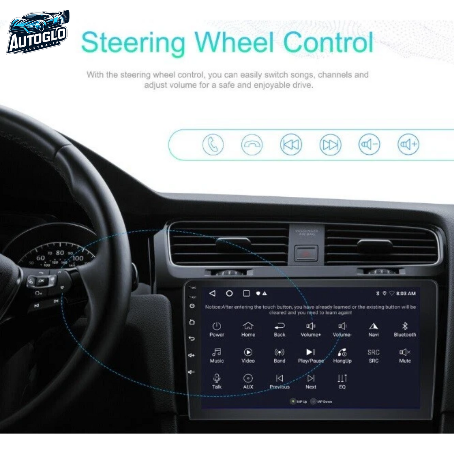 Autoglo Australia 9" (2GB+32G) Android Carplay BT GPS Stereo for HYUNDAI SONATA NF (2004-08)
