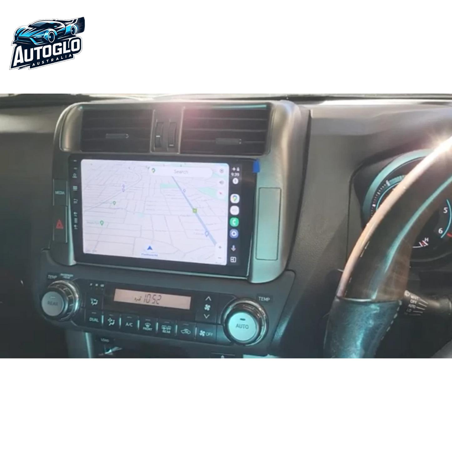 Autoglo Australia For Toyota Prado Kakadu VX Altitude Android Stereo ISO Harness CANBUS Module