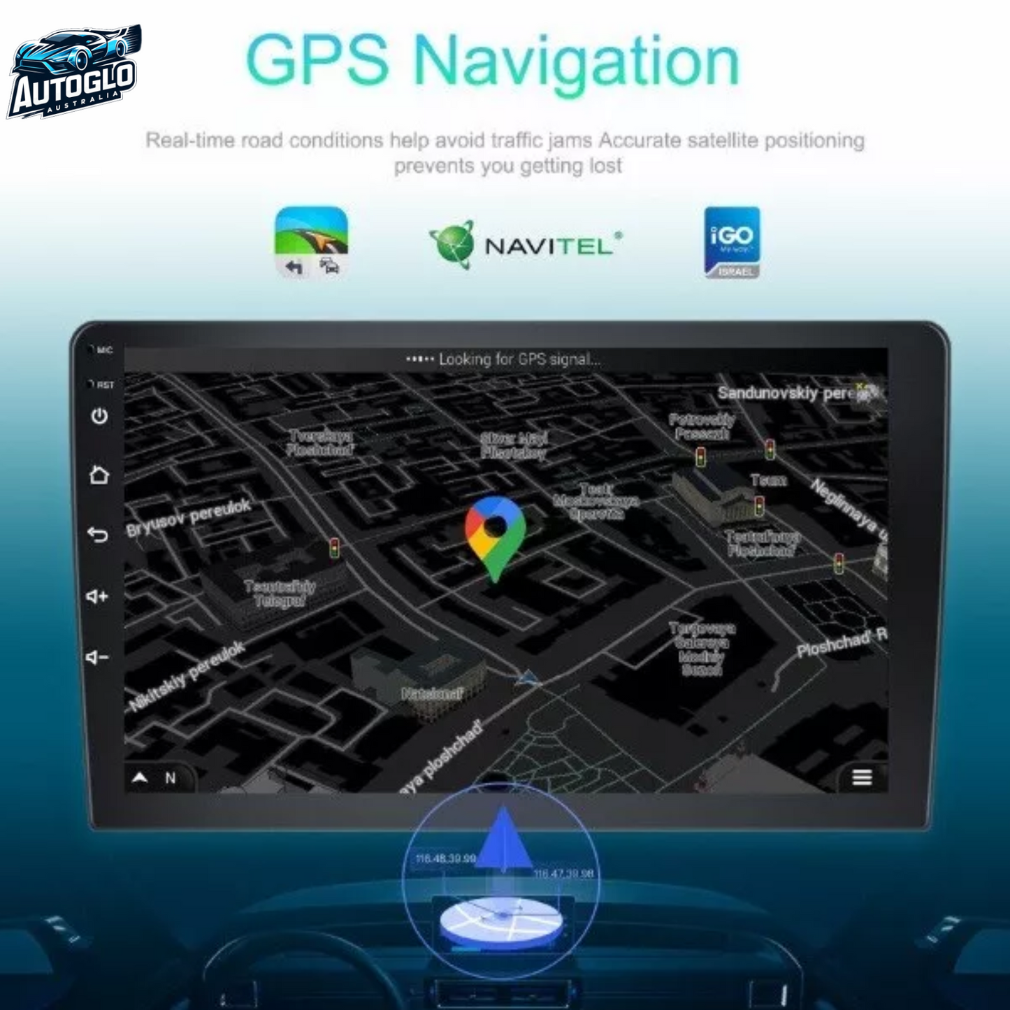 Autoglo Australia 9" (2GB+32G) Android Carplay BT GPS Stereo for HYUNDAI SONATA AUTO AC (2008-10)