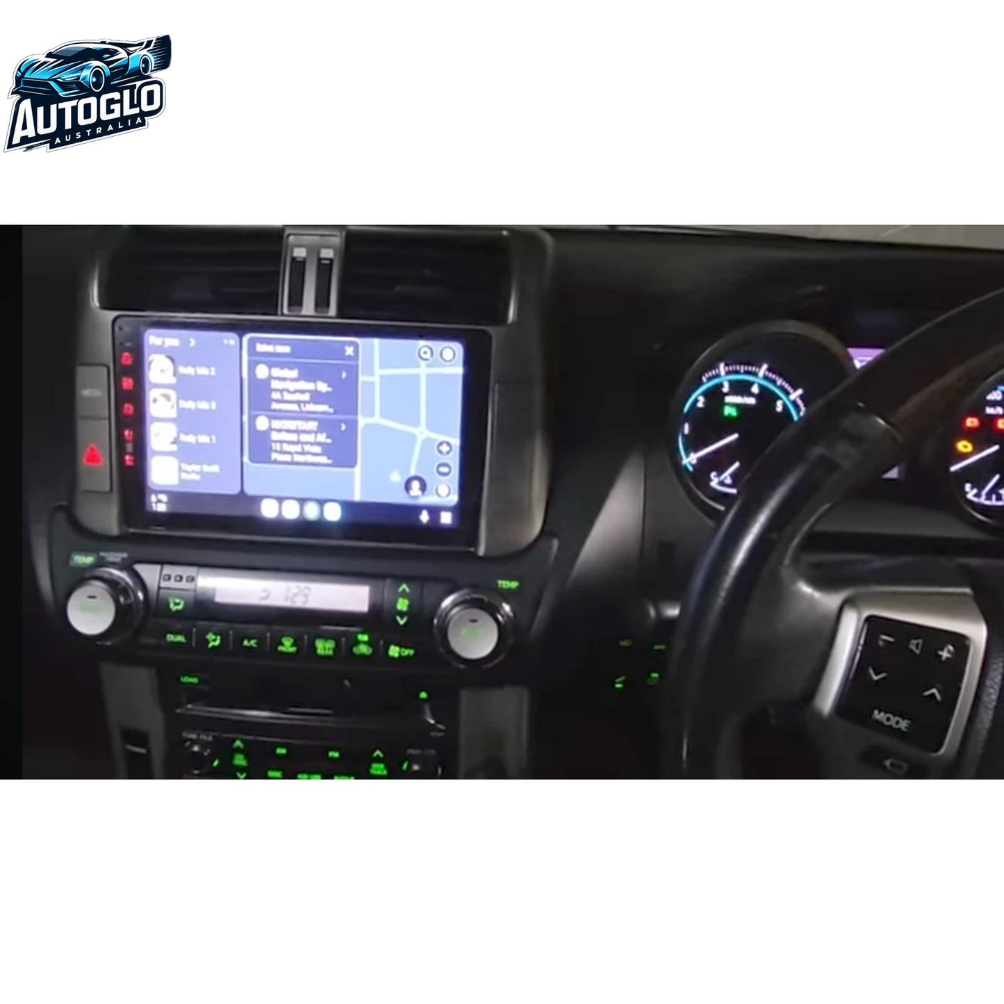 Autoglo Australia For Toyota Alphard Lexus IS250 IS300 Android Stereo Harness CANBUS Optical Fiber