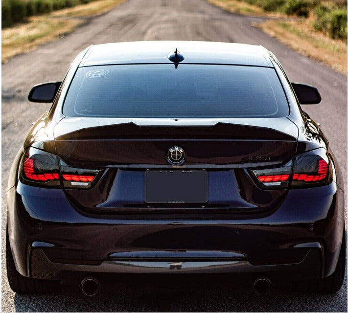 VLAND LED Tail Lights for BMW M4 F82, F83, F32, F36 (2013-2020), sleek design with red lens