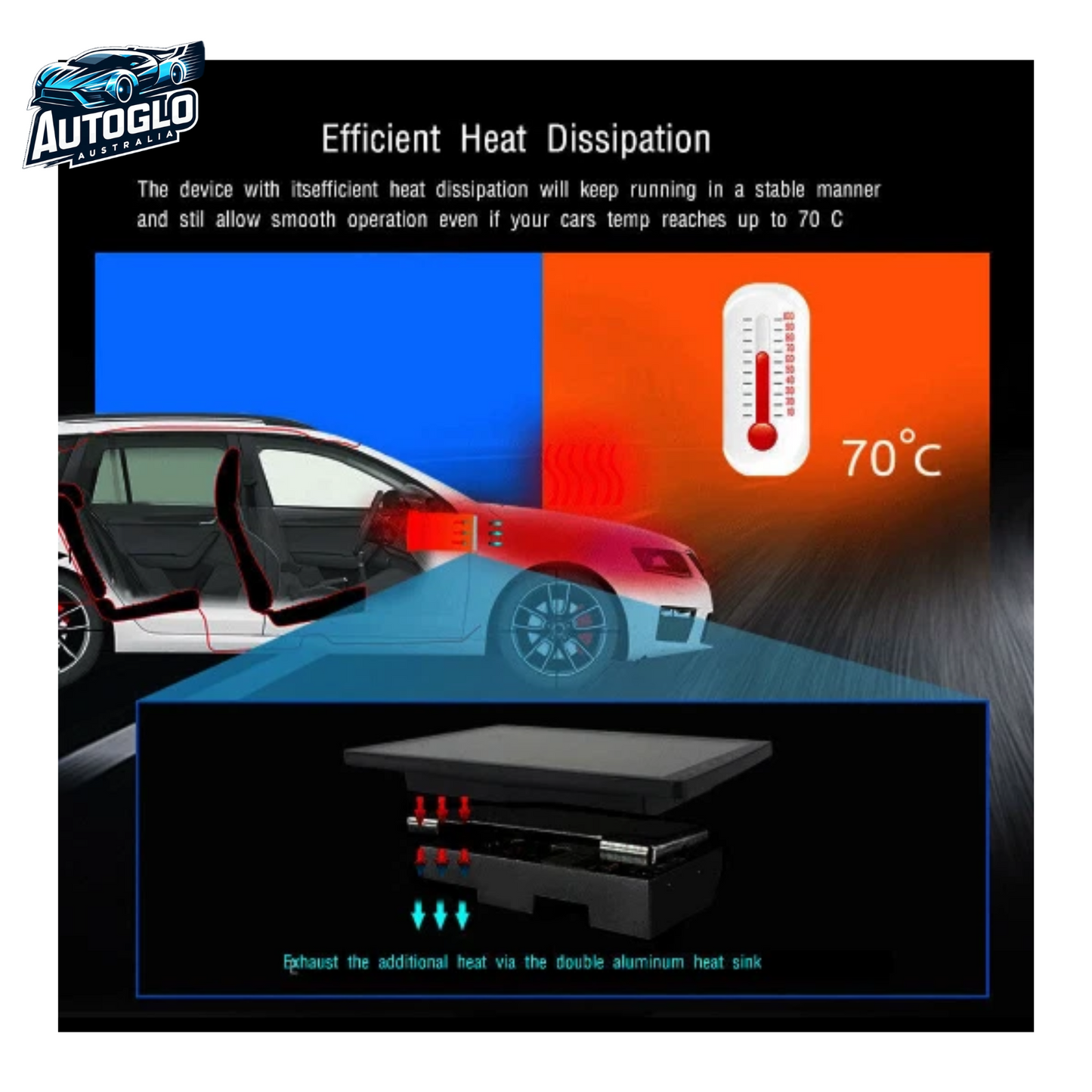 Autoglo Australia 9" CarPlay Android 13.0 BT GPS WiFi Stereo For MAZDA 3(2004 -09) 2GB+32GB