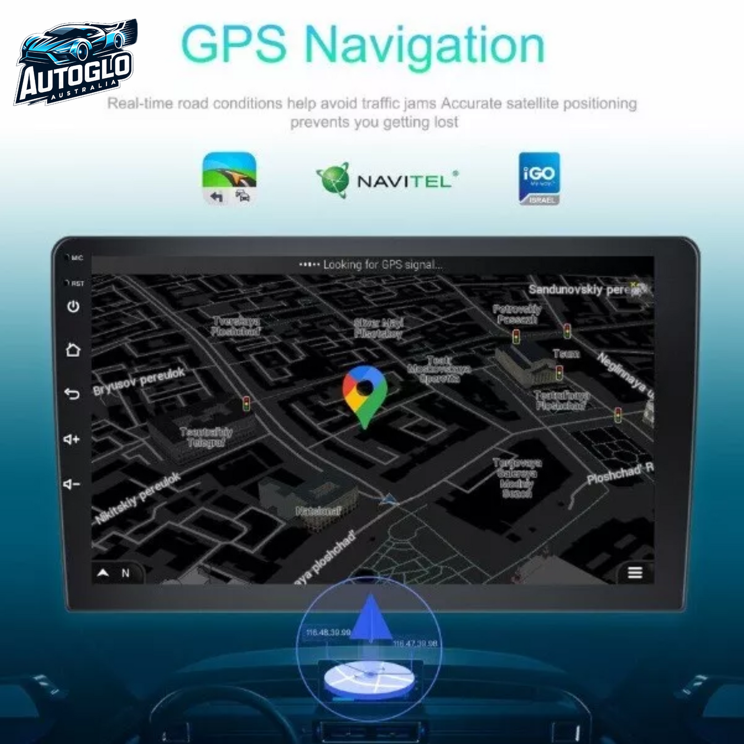Autoglo Australia 9" Android Carplay BT GPS Stereo Dodge Journey Fiat Freemont 2GB+32G (2012-20)