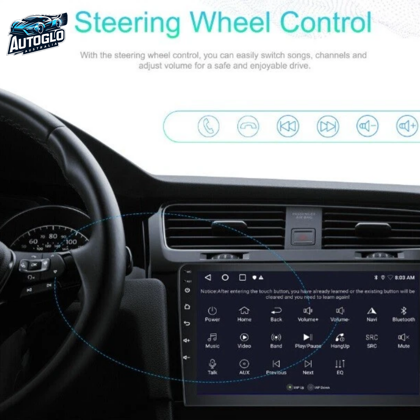 Autoglo Australia 9" (2GB+32G) Android Carplay BT GPS Stereo for KIA SORENTO (2004-08)