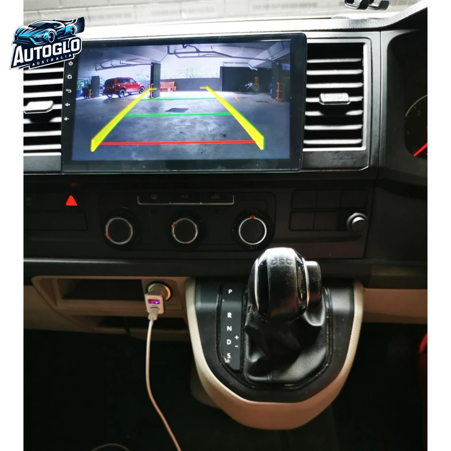 Autoglo Australia 9" CARPLAY ANDROID GPS BT WiFi Stereo For TOYOTA HILUX (2005-15) -Rev. Cam +Mic