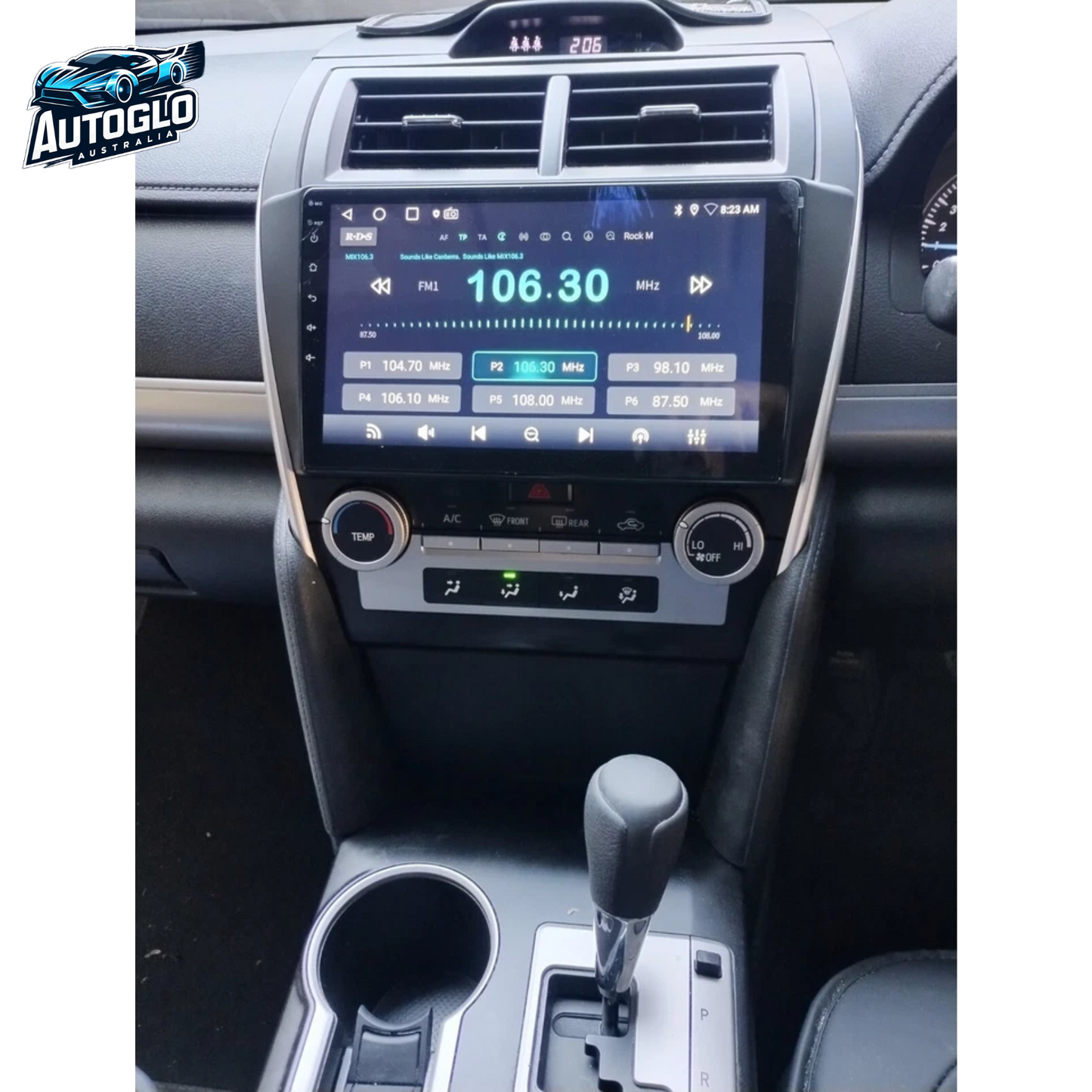 Autoglo Australia 10" CARPLAY ANDROID 2G+32G GPS BT WiFi Stereo for TOYOTA CAMRY JBL (2012-17)