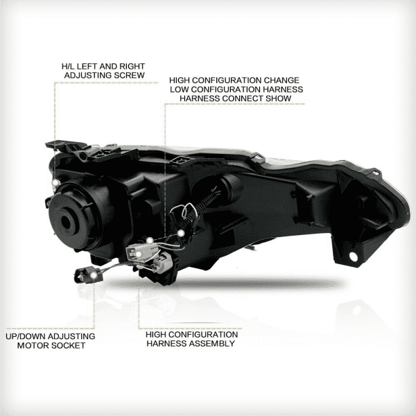 back of vland 86 headlight