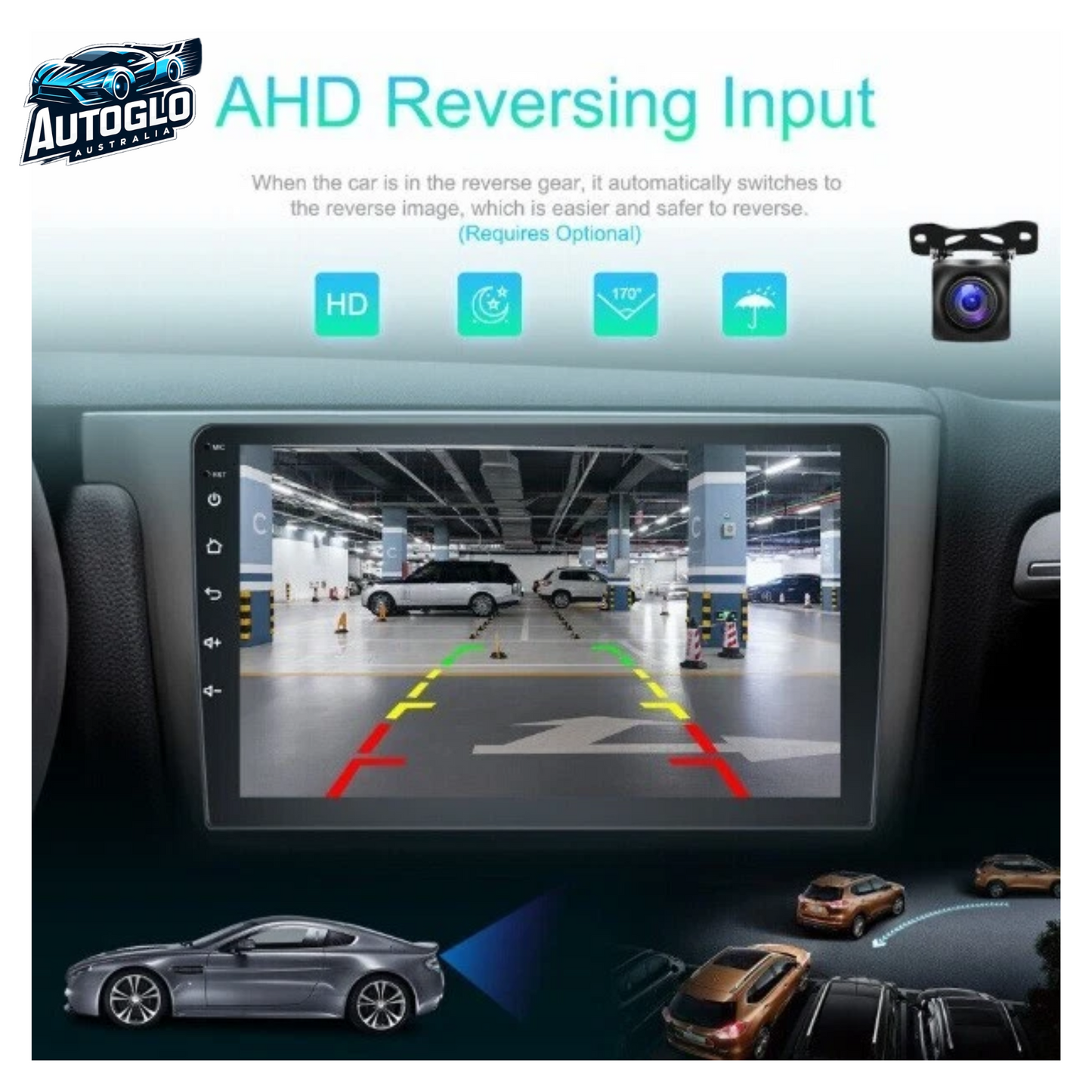 Autoglo Australia 10" Carplay Android BT GPS 2+32G Stereo for HONDA CRV (2017+)+Rev. Cam-Gifts