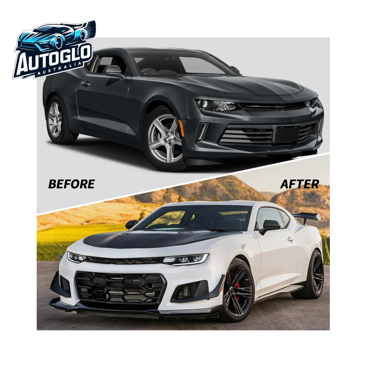VLAND Projector Headlights For Chevrolet / Chevy Camaro LT SS RS ZL LS 2016-2018