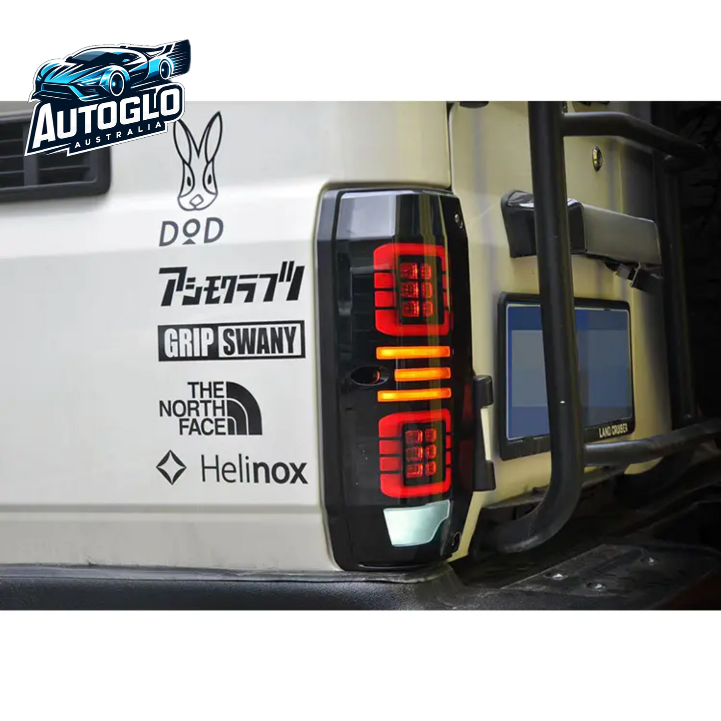 Autoglo Australia Brand New Led Taillights for 1984-2020 Toyota Land Cruiser LC76
