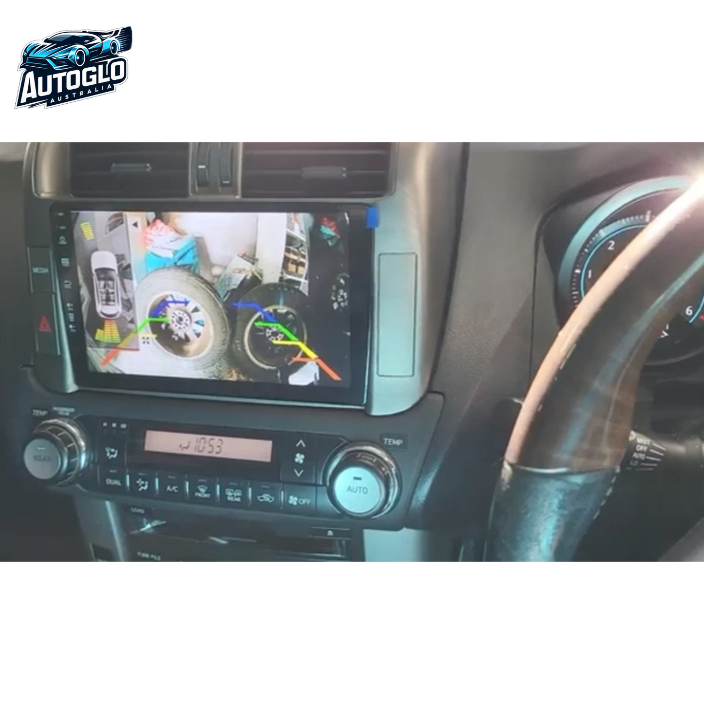 Autoglo Australia For Toyota Prado Kakadu VX Altitude Android Stereo ISO Harness CANBUS Module