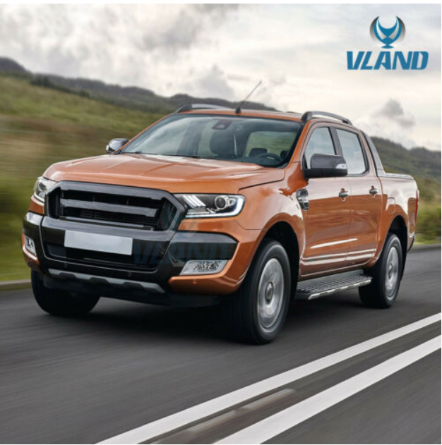 VLAND Full LED Headlights For Ford Ranger PX2 PXS 2016-2020 W/Sequential Signal