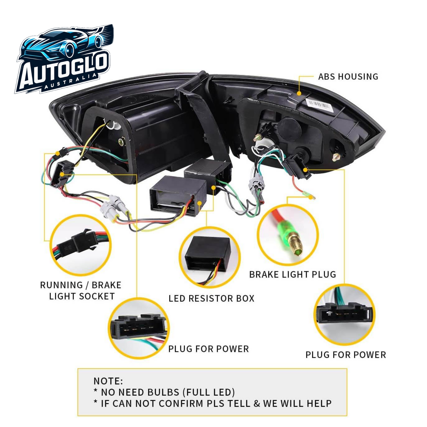 VLAND for Volkswagen Jetta Sagitar LED Sequential Tail Lights 2011-2014