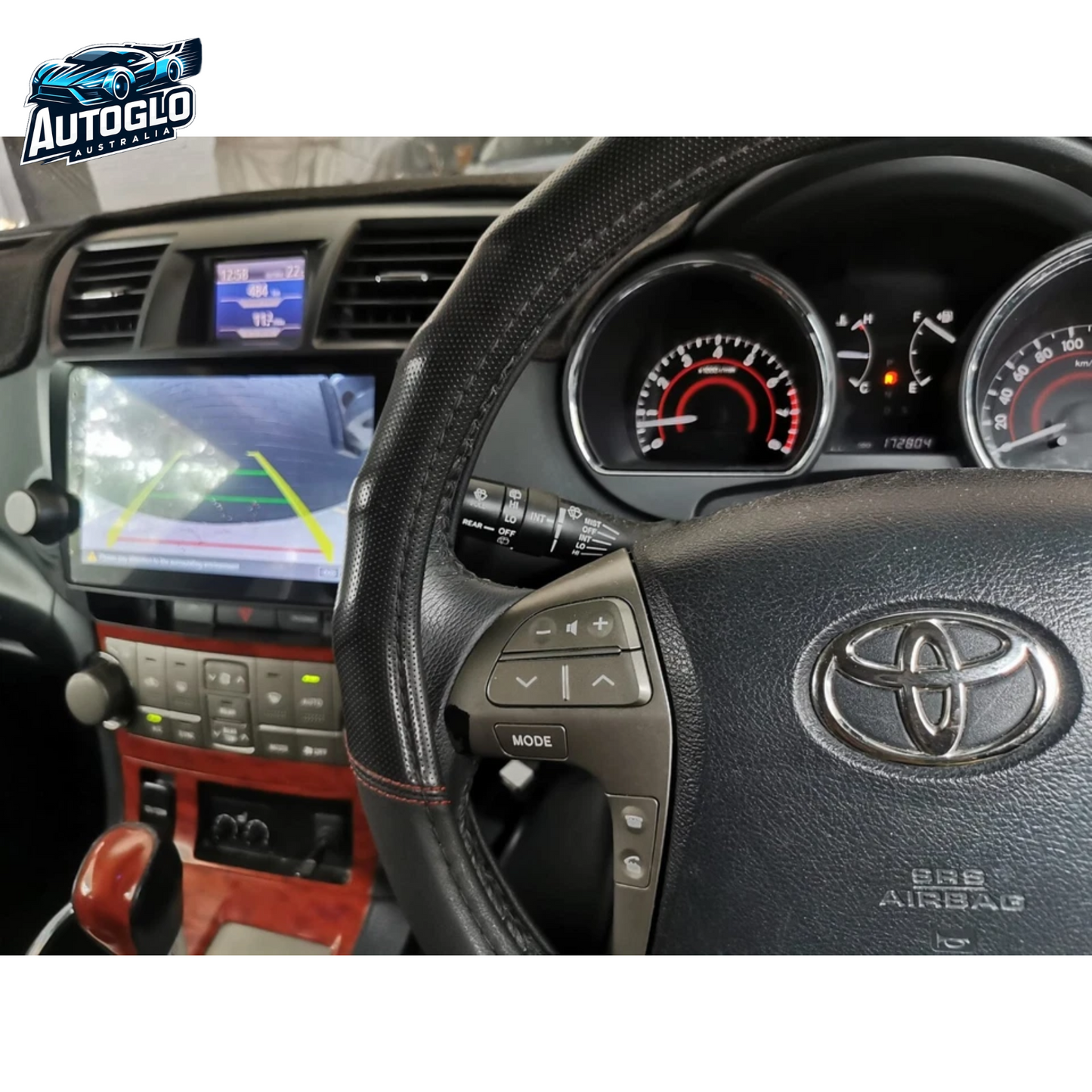 Autoglo Australia 10.1" Android Stereo Carplay for TOYOTA KLUGER BT GPS NAVI 2GB+32GB (2009-14)